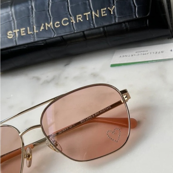 NWT Stella McCartney Aviator Sunglasses - Picture 3 of 4